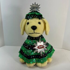 Raising Canes Rockefeller Tree Cane Limited Edition Plush Puppy 2023 Yellow Dog